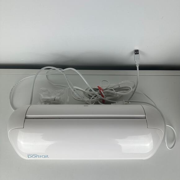 Silhouette Portrait 2 Electronic Cutting White Cricut Machine Bundle With Extras - Picture 5 of 9